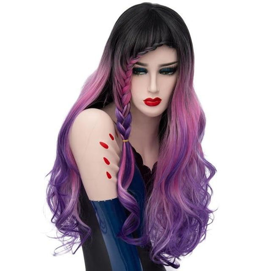 24 Inches Ombre Long Braided Wig product view