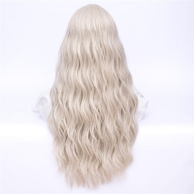 26 Inches Long Wavy Wig with Bangs, gallery view 2
