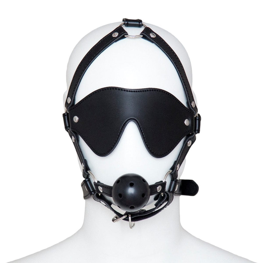 Total Submission Ball Gag Harness BDSM product view