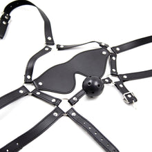 Load image into Gallery viewer, Total Submission Ball Gag Harness BDSM
