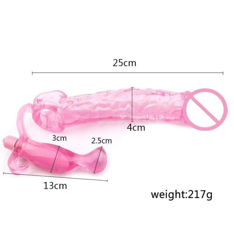 Pink Stuffer Huge Cock Sleeve BDSM, gallery view 5