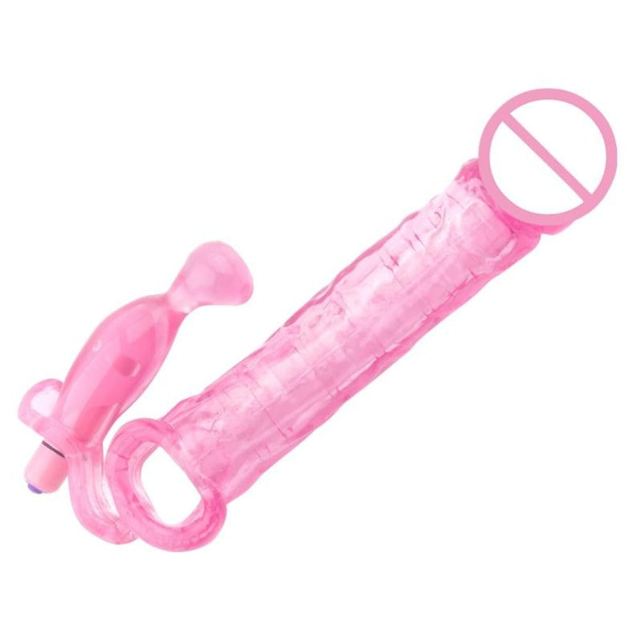 Pink Stuffer Huge Cock Sleeve BDSM, gallery view 3