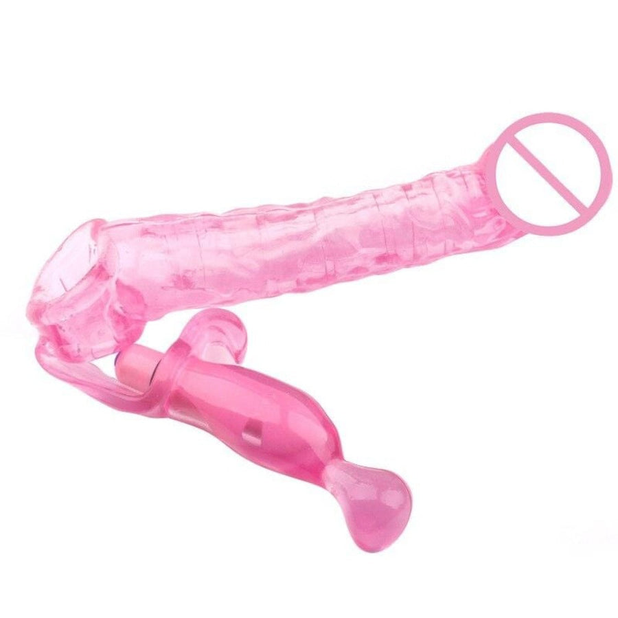 Pink Stuffer Huge Cock Sleeve BDSM, gallery view 4