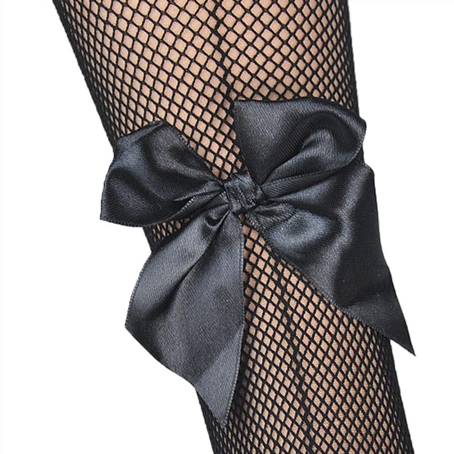 Bowknot Fishnet Sissy Stockings, gallery view 4