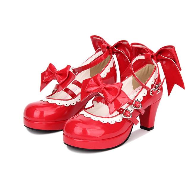 Mia Bowknot Sissy Shoes, gallery view 4
