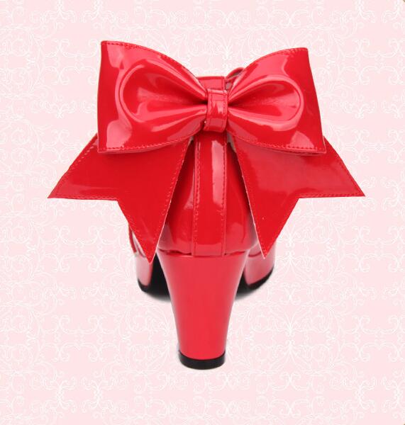 Mia Bowknot Sissy Shoes, gallery view 5