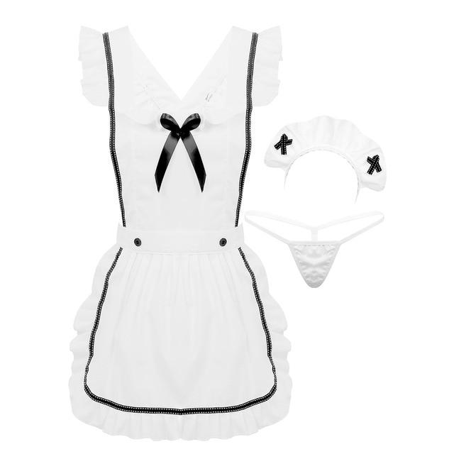 Sissy Maid Apron Dress Set product view
