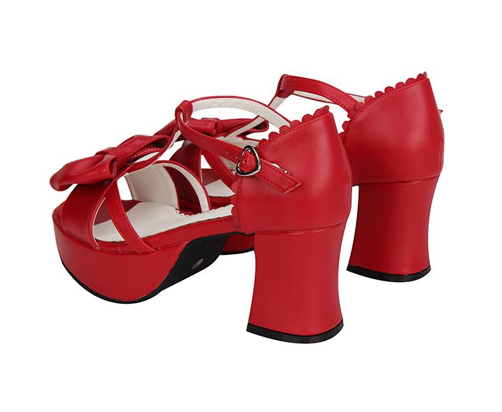 Riley T-Strap Pumps Sissy Shoes, gallery view 5