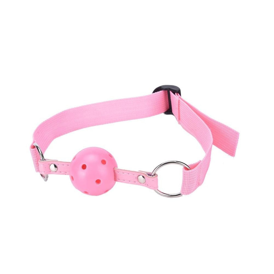 Quick Release Open Mouth Ball Gag BDSM, gallery view 4