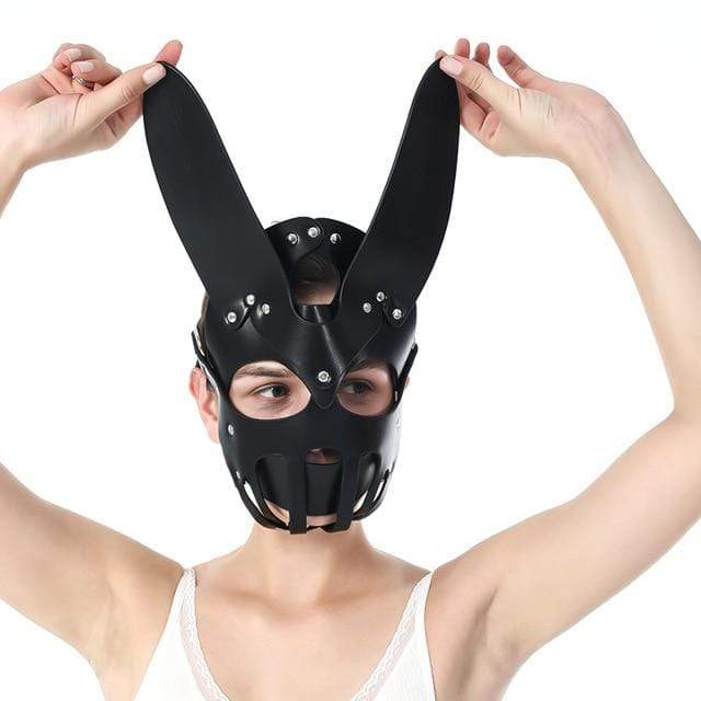 Cosplay Perfect Black Rabbit Mask