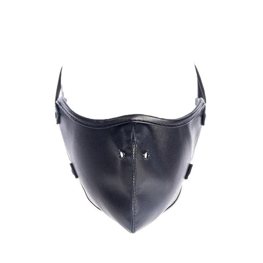 Keep Quiet Leather Panel Gag BDSM product view