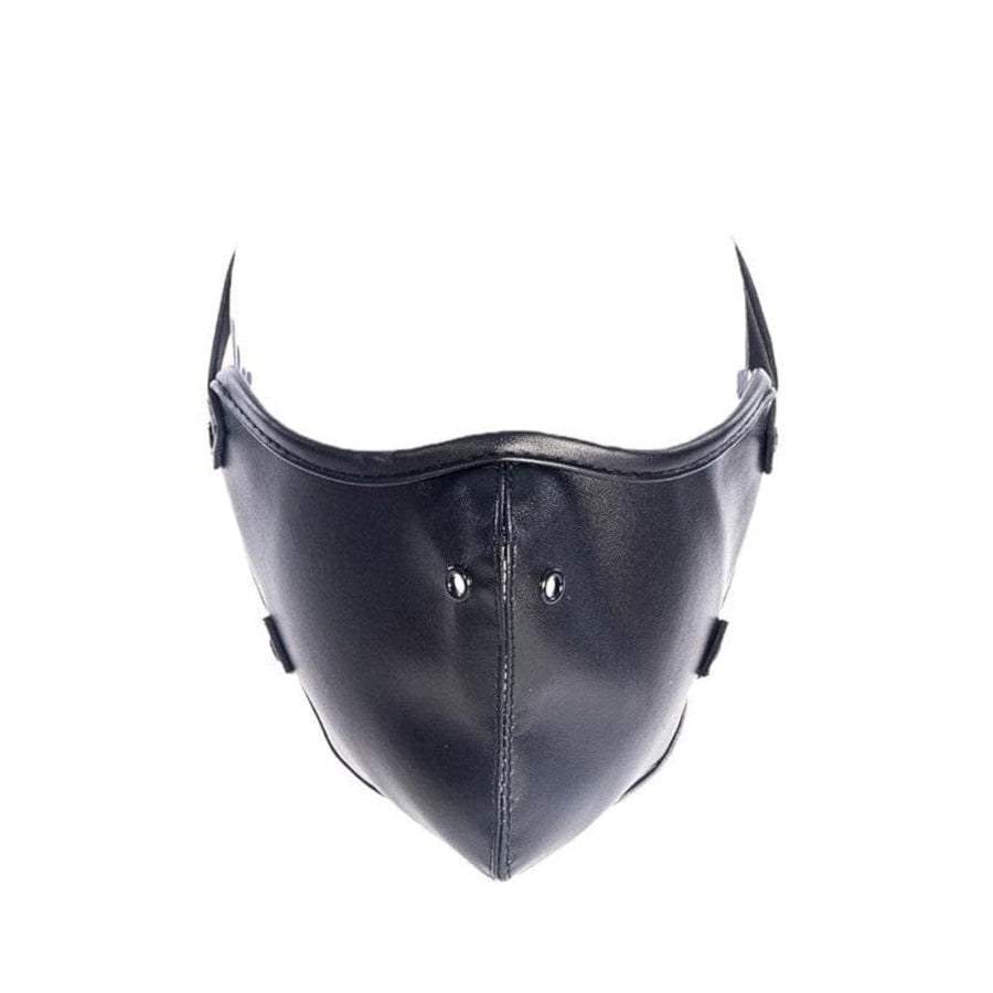 Keep Quiet Leather Panel Gag BDSM product view