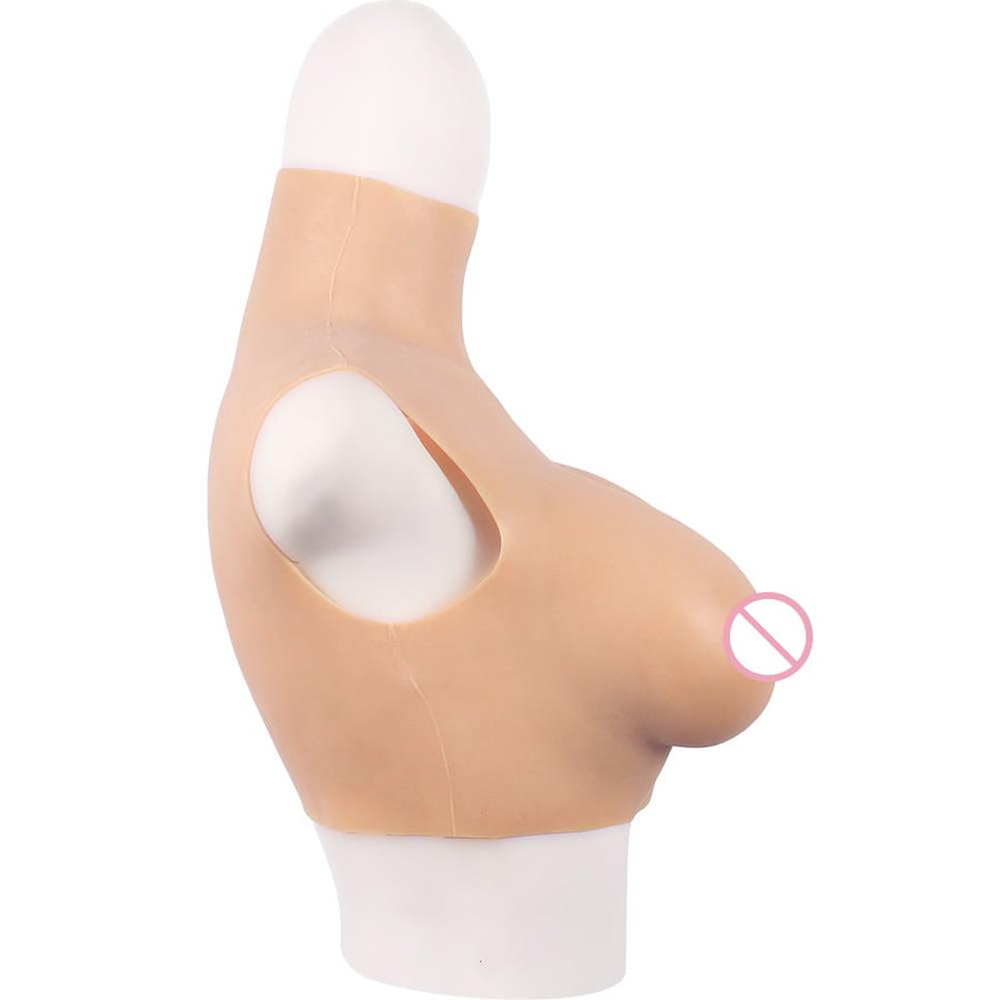 D Cup Soft Silicone Breast Forms, gallery view 3