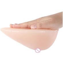 Load image into Gallery viewer, Drop-shaped Adhesive Silicone Breast Forms
