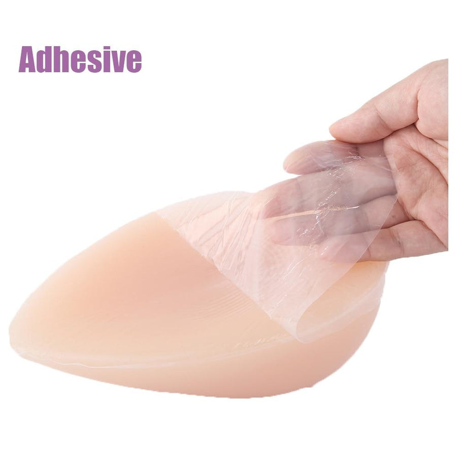 Drop-shaped Adhesive Silicone Breast Forms, gallery view 5