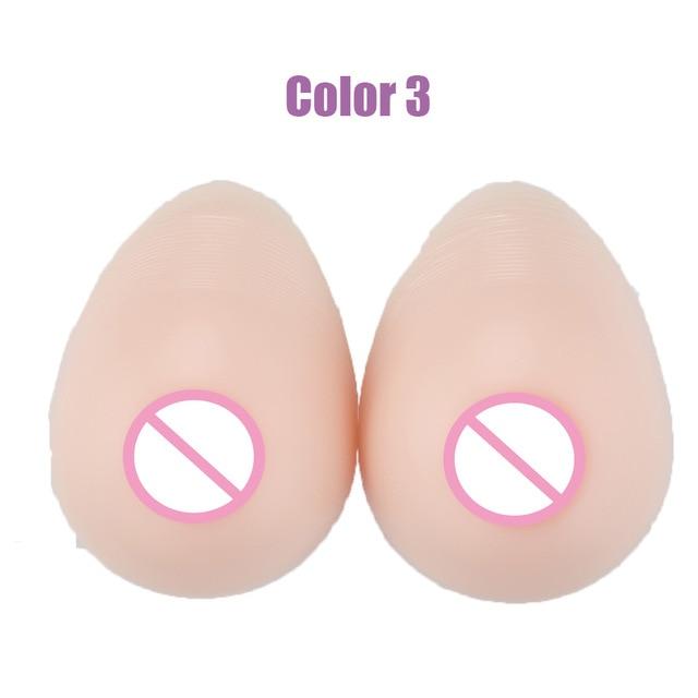 Drop-shaped Adhesive Silicone Breast Forms, gallery view 10
