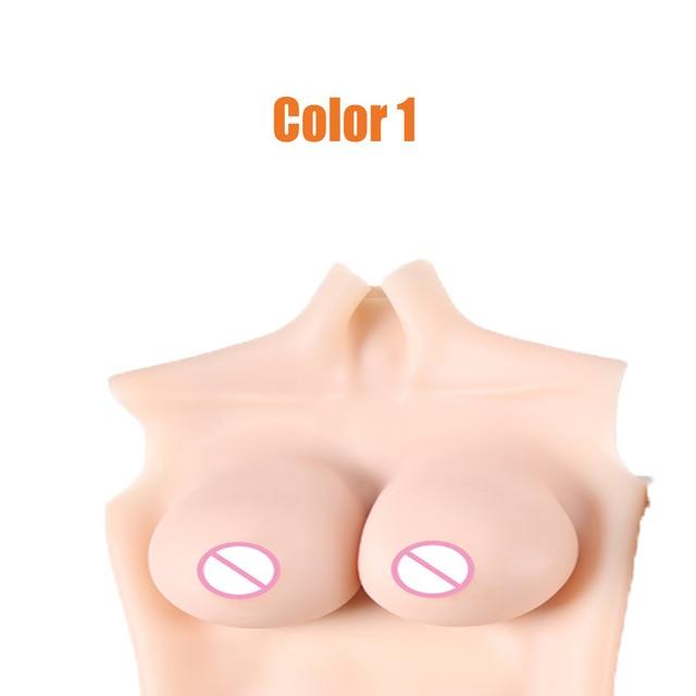 Large Realistic Silicone Gel Breast Forms, gallery view 4