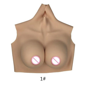 C/D/F Cup Silicone Breast Forms