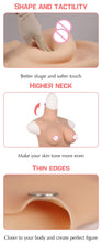 Load image into Gallery viewer, E Cup Silicone Breast Form Full Bodysuit
