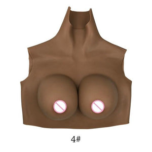 D Cup Silicone Breast Forms Full Bodysuit