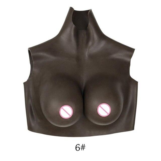 D Cup Silicone Breast Forms Full Bodysuit, gallery view 12