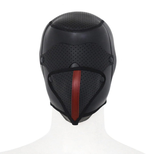 Erotic Leather Bondage Mask BDSM product view