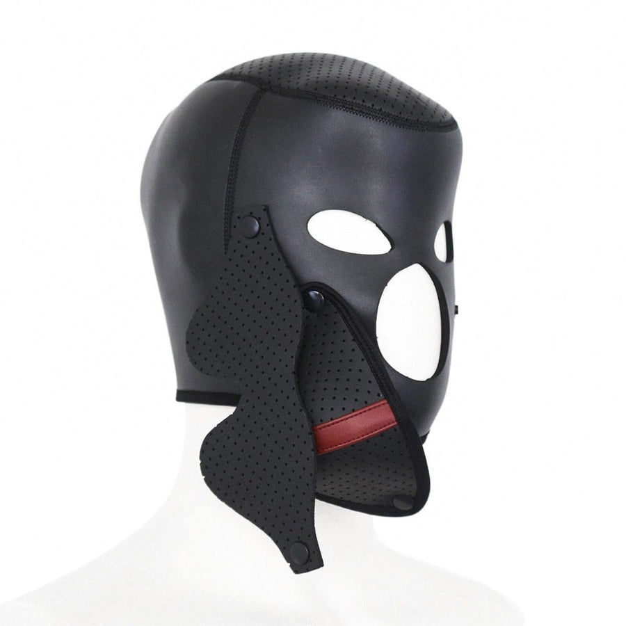 Erotic Leather Bondage Mask BDSM, gallery view 3