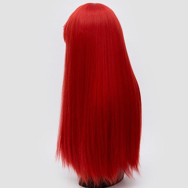 22 Inches Long Straight Wig with Bangs, gallery view 5
