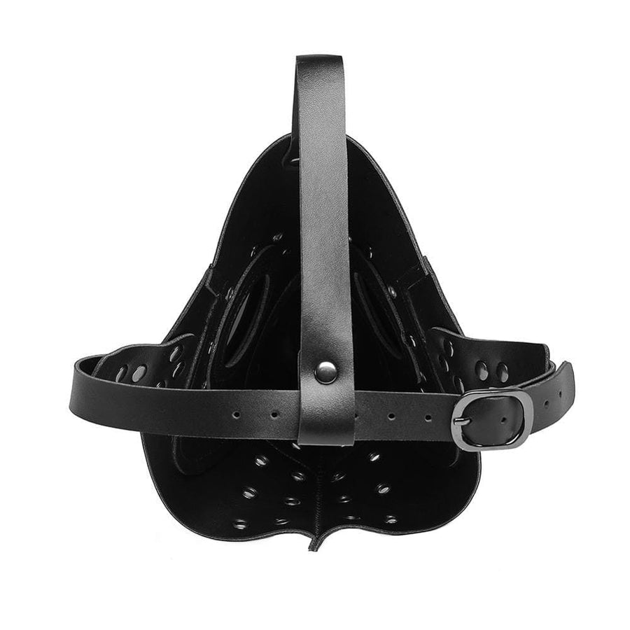 Doctor of Punishment Leather Gas Mask BDSM, gallery view 5