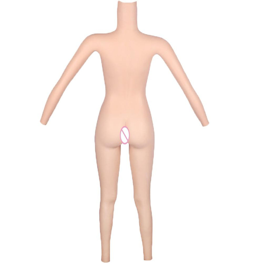 E Cup Silicone Breast Form Full Bodysuit, gallery view 4