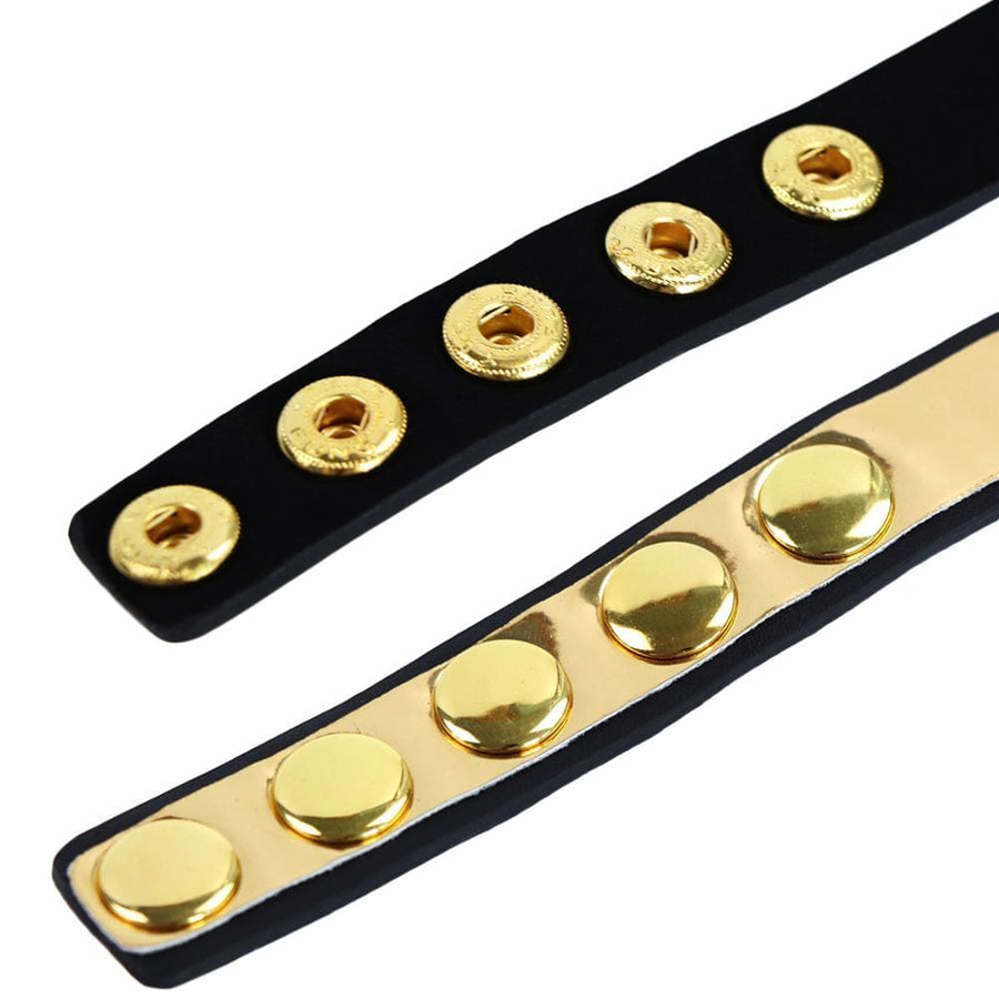 Gold Masquerade Choker Collar, gallery view 2