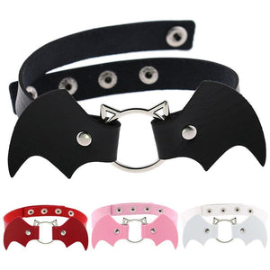 Vampire Bat Fetish Slave Day Collar