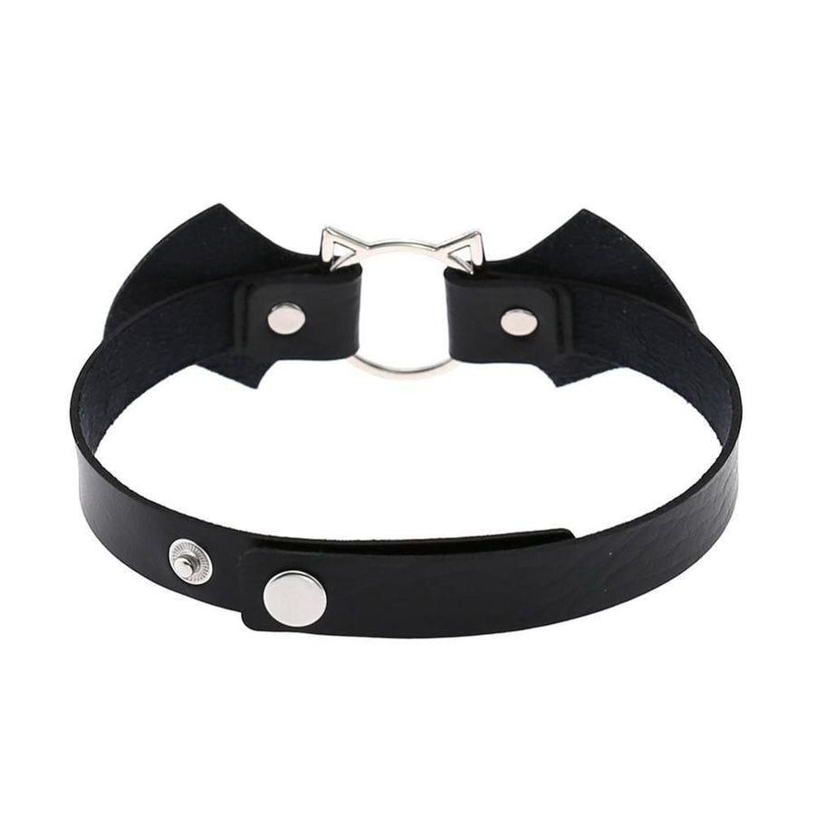 Vampire Bat Fetish Slave Day Collar, gallery view 6