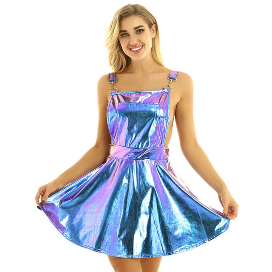 Mini Suspender Sissy Dress product view