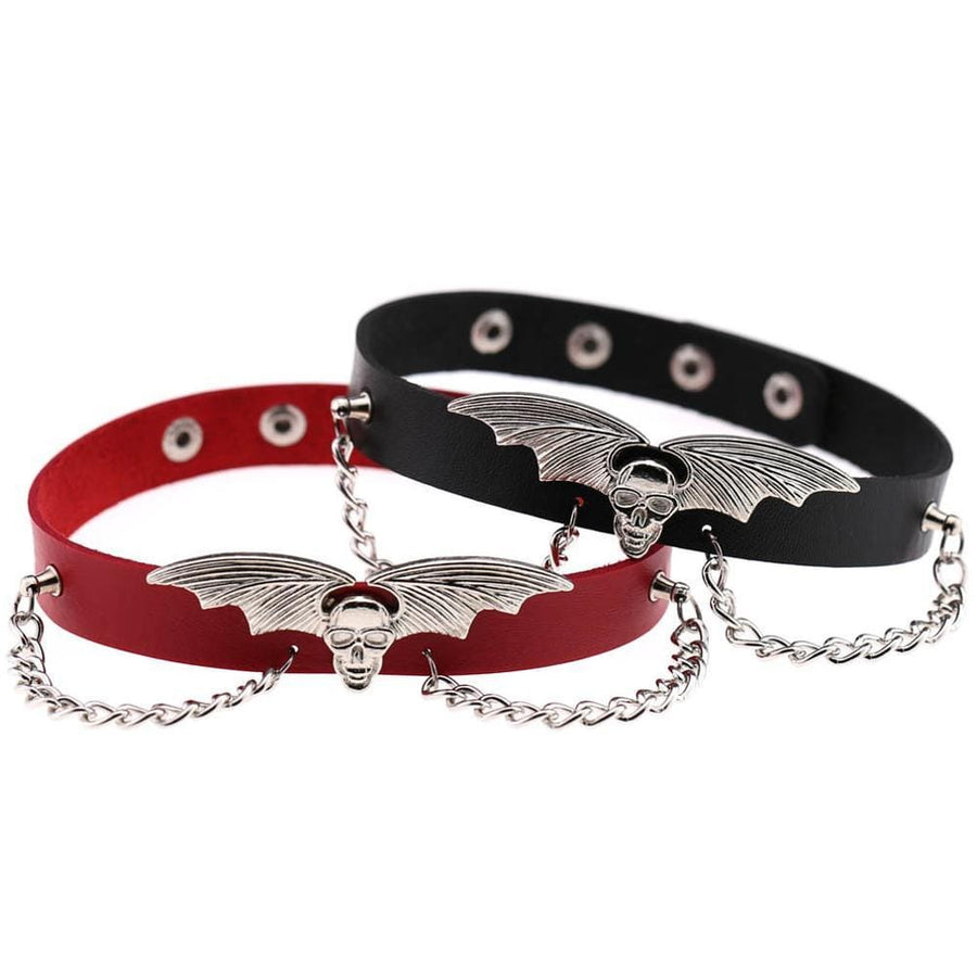 Fetish Bat Goth Chokers, gallery view 8