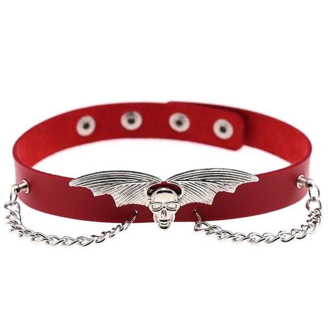 Fetish Bat Goth Chokers, gallery view 4