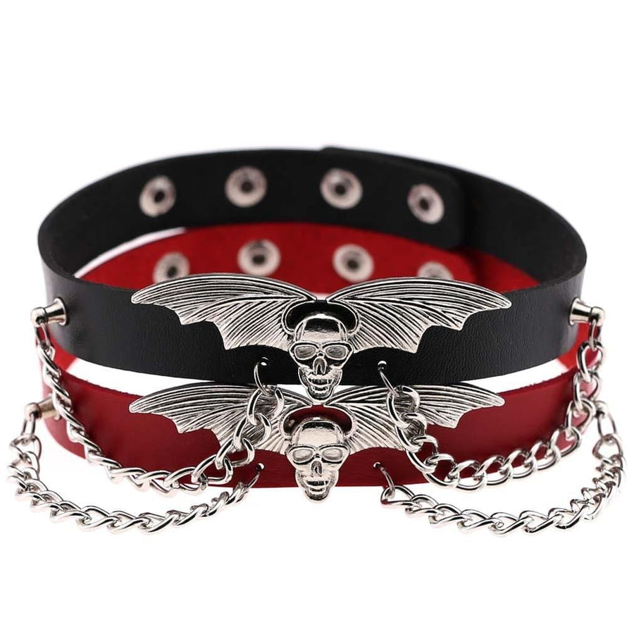 Fetish Bat Goth Chokers product view