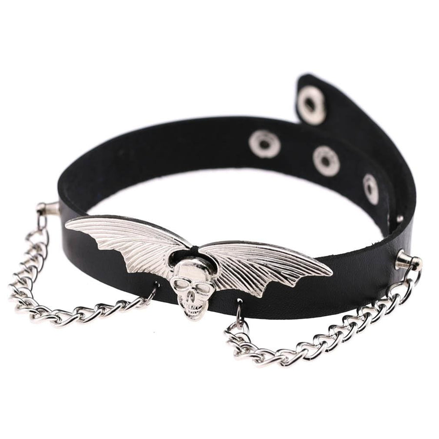 Fetish Bat Goth Chokers, gallery view 9