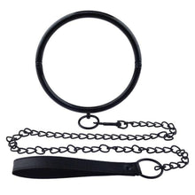 Lade das Bild in den Galerie-Viewer, Robustes abschließbares BDSM-Stahlhalsband

