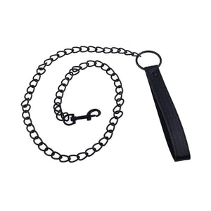 Robustes abschließbares BDSM-Stahlhalsband
