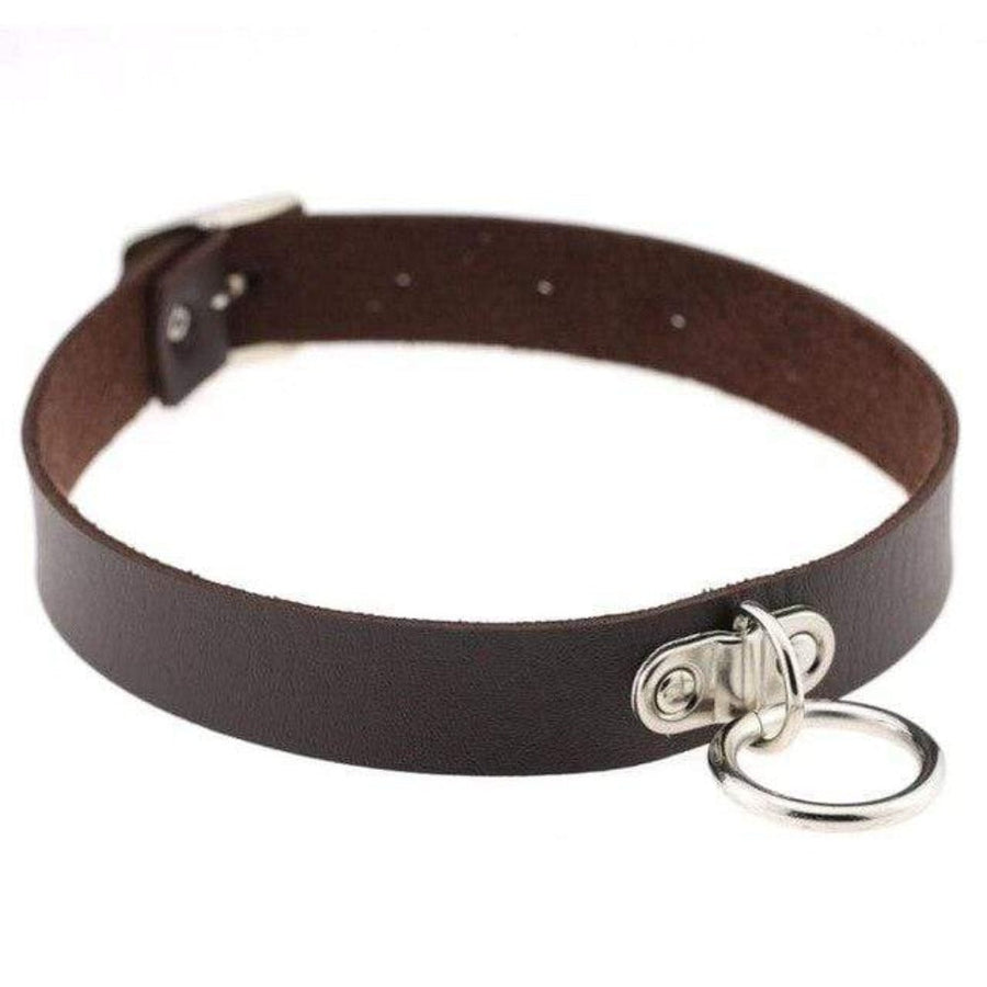 No-Nonsense Beltlike BDSM Collar, gallery view 10