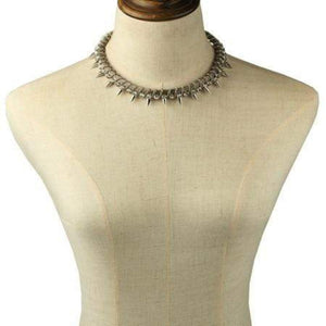 Shiny Shimmering Spiked Collar