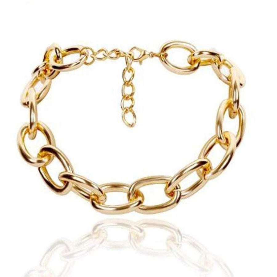 Stainless Steel Bondage Chain Collar, gallery view 2