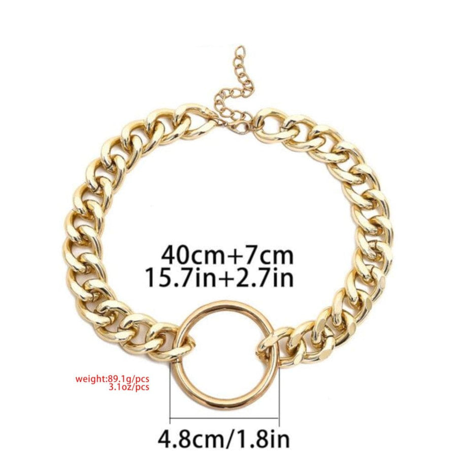 Submissive Day Jewelry Chain Necklace, gallery view 6