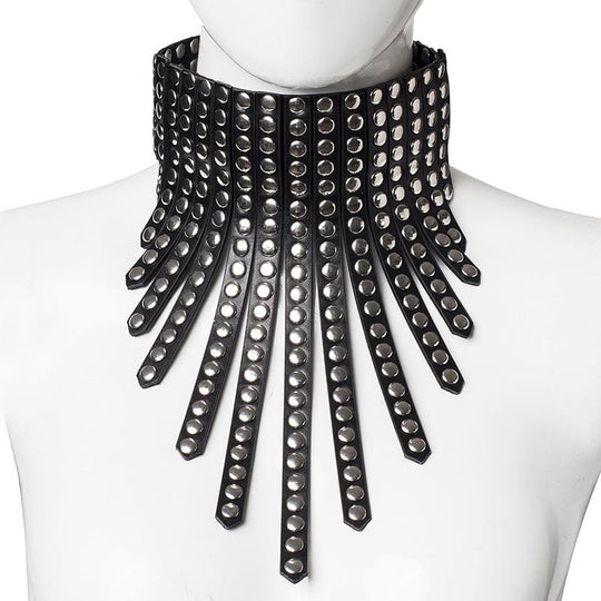 Leather Chic Faux Day Collar product view