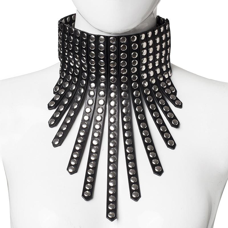 Leather Chic Faux Day Collar product view