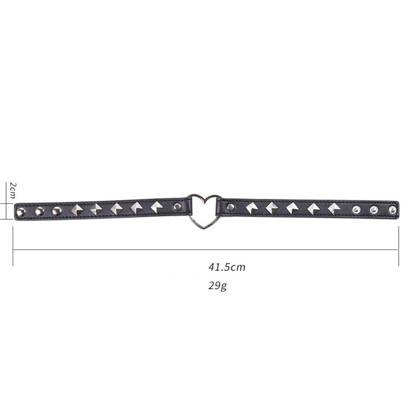 Adjustable Leather Collar, gallery view 8