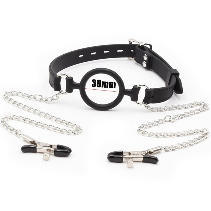 Ring Gag Bondage Gear BDSM, gallery view 5