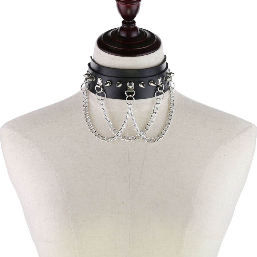Submissive Spiked Collar, gallery view 4