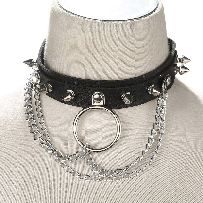 Submissive Spiked Collar, gallery view 3